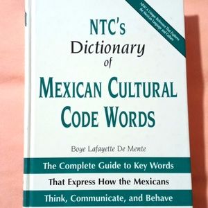 BOOK MEXICAN CULTURAL CODE WORDS
